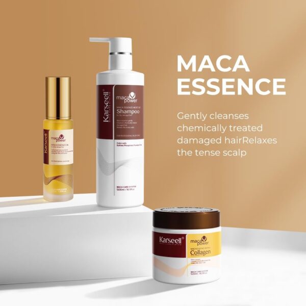 Karseell Collagen Hair Mask+Hair Shampoo+Argan Oil Set - Image 4